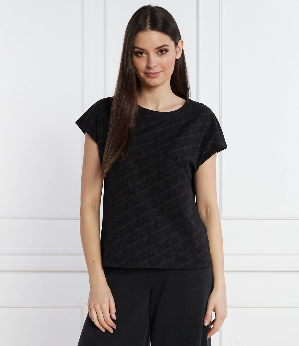 Футболка EA7 - черный(3DTT04 TJUBZ)