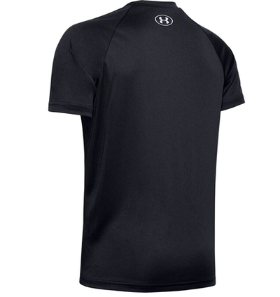 Футболка для мальчика теннисная Under Armour Tech Big Logo SS - black