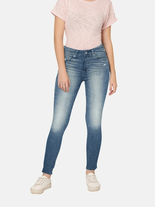 Женские облегающие джинсы с завышенной талией Levi's 721 High Rise Skinny 18882-0784