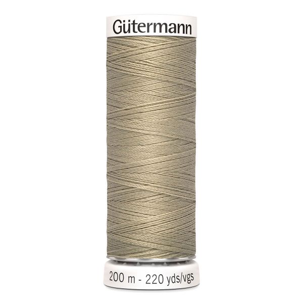 Нитки универсальные Gutermann Sew-all 100 (200 метров), 5 кат. | 131 бл.бежевый