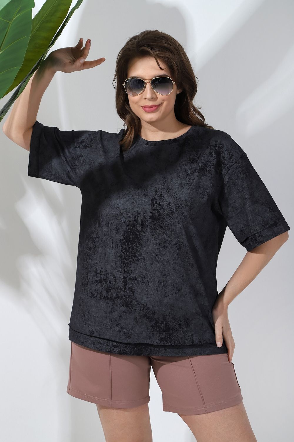 Футболка Отпуск-5 Виотекс ЧЁРНЫЙ