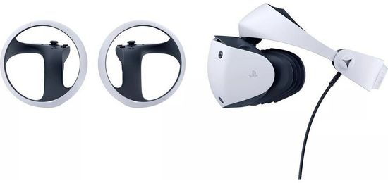 VR Sony PlayStation VR2, 120 Гц, с игрой Horizon Call of the mountain, белый