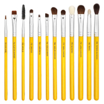 Bdellium Tools, Studio Line, набор кисточек для глаз и чехол, в комплект входит 12 предметов