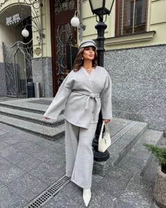 Костюм вязаный УК-2149 Фабрика Моды