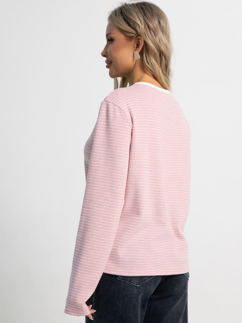 Лонгслив Твоя нежность (розовый) Б15603-7М LT Collection