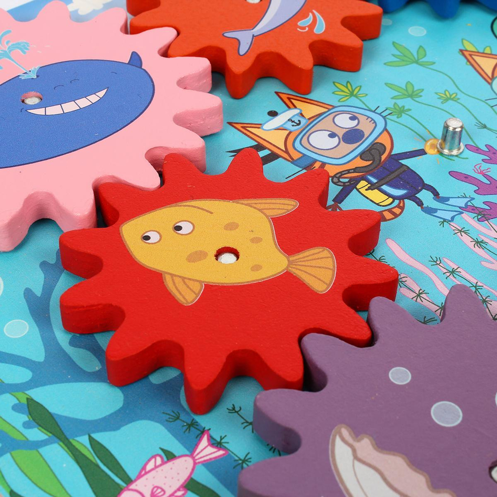 Бизиборд "Три кота. Шестеренки дайвинг" (Алатойс)