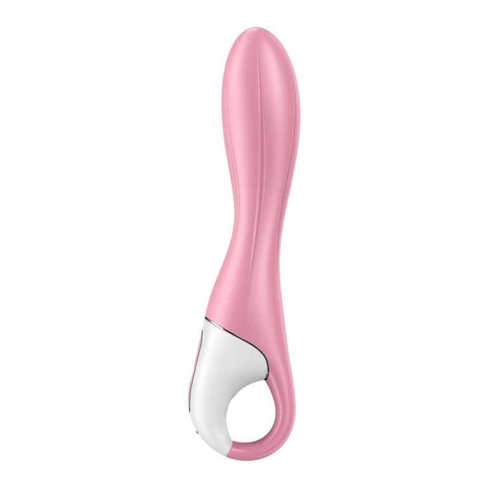 Розовый вибромассажер с функцией расширения Air Pump Vibrator 2 - 20,9 см. (Цвет: розовый)