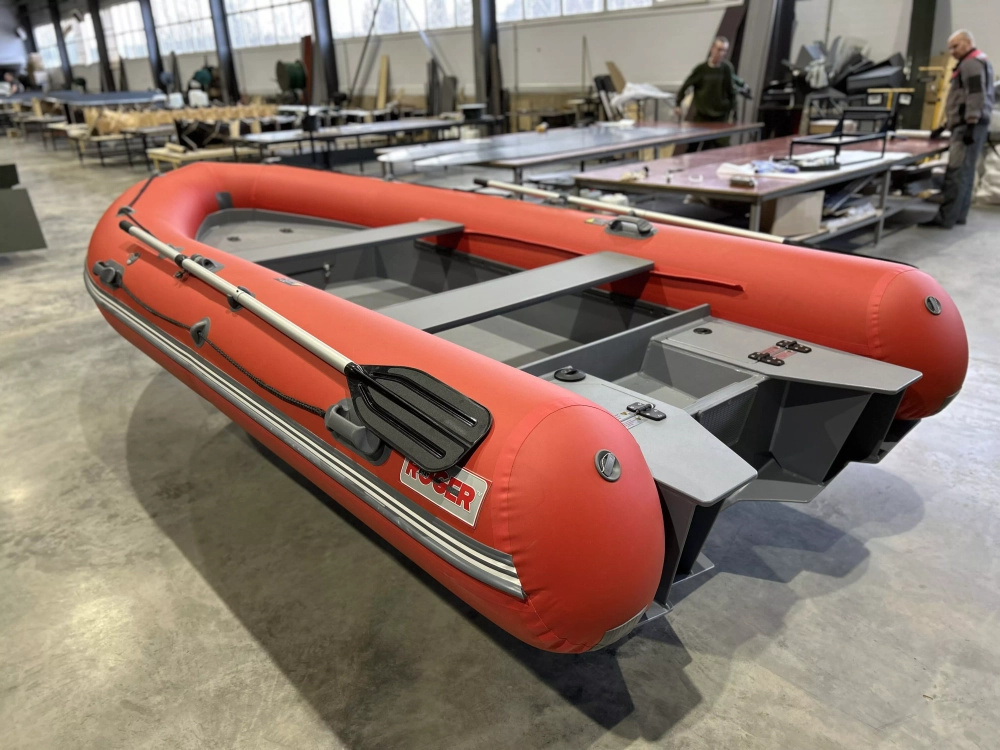 Моторная лодка РИБ Gelium 4300 (низкий борт, ПВХ конус)