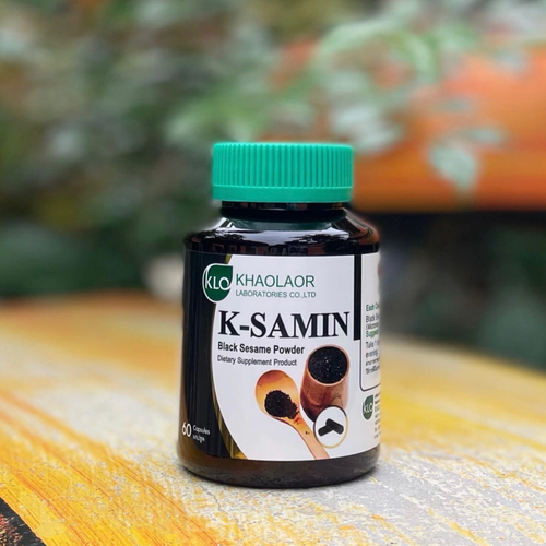 Капсулы - Черный кунжут K-Samin Khaolaor