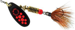 Блесна вращающаяся Mepps BLACK FURY MOUCHE, 00, Black/Chartreuse