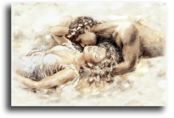 Постер "Нежный поцелуй"