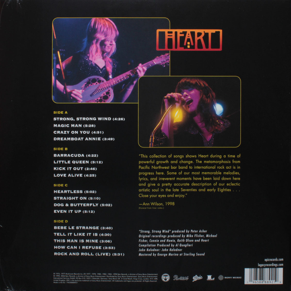 Heart / Greatest Hits (2LP)