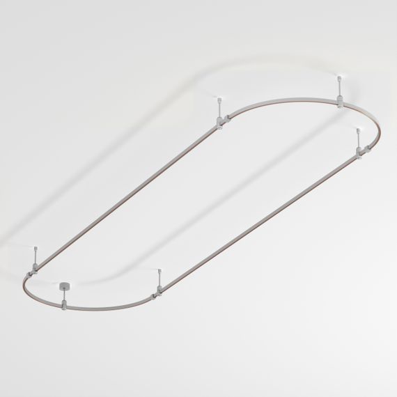 Основание ART-APRIORI-OVAL-ROD-200-3000x1000 (TN) Arlight 050196
