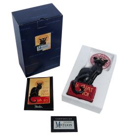 pr-STE01 Статуэтка «Черный кот» Теофиль-Александр Стейнлен (Museum.Parastone)