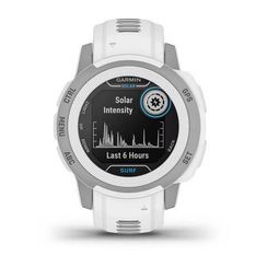 Умные часы Garmin Instinct 2S Solar Surf белый с серебристым безелем