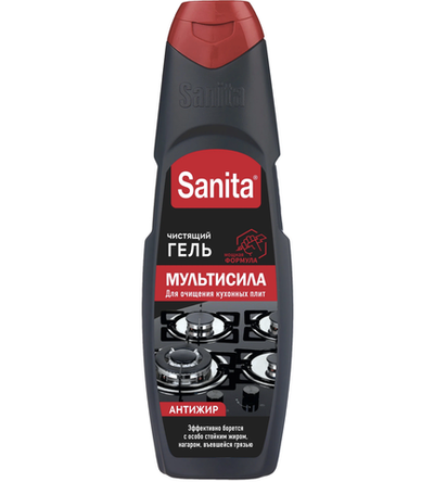 SANITA Гель- Мультисила д/кухон.плит,посуды,духовок 500 г.
