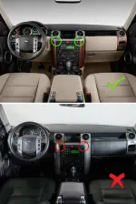 Магнитола для Land Rover Discovery 3 2005-2009 (прямые углы) - Kuberg монитор 12.5" в стиле LEXUS на Android 12, 2К экран, Быстрая, CarPlay, 4G SIM-слот