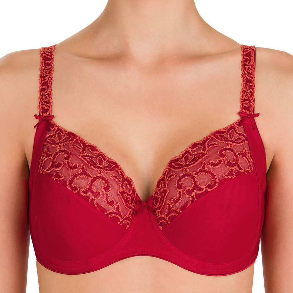 Бюстгальтер Bolero с мягкими чашками на каркасах (Размер: 80F) (Цвет: красный)