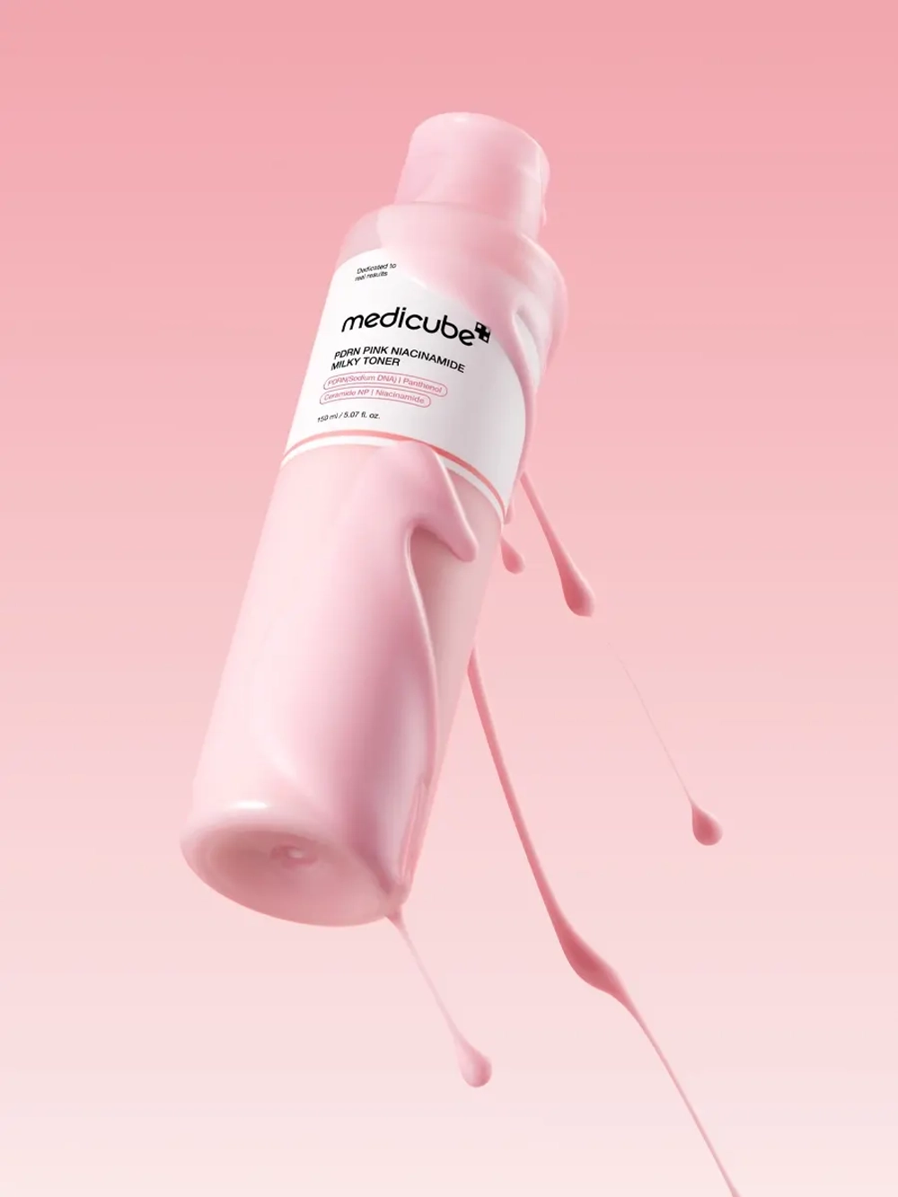 Medicube Молочный тонер с ПДРН и ниацинамидом PDRN Pink Niacinamide Milky Toner 150 мл