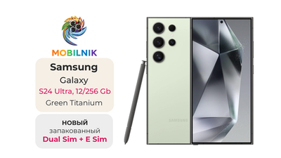 Samsung Galaxy S24 Ultra 12/256 ГБ Green Titanium