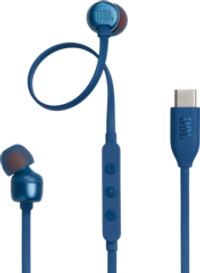 Наушники JBL Tune 310C Blue, внутриканальные