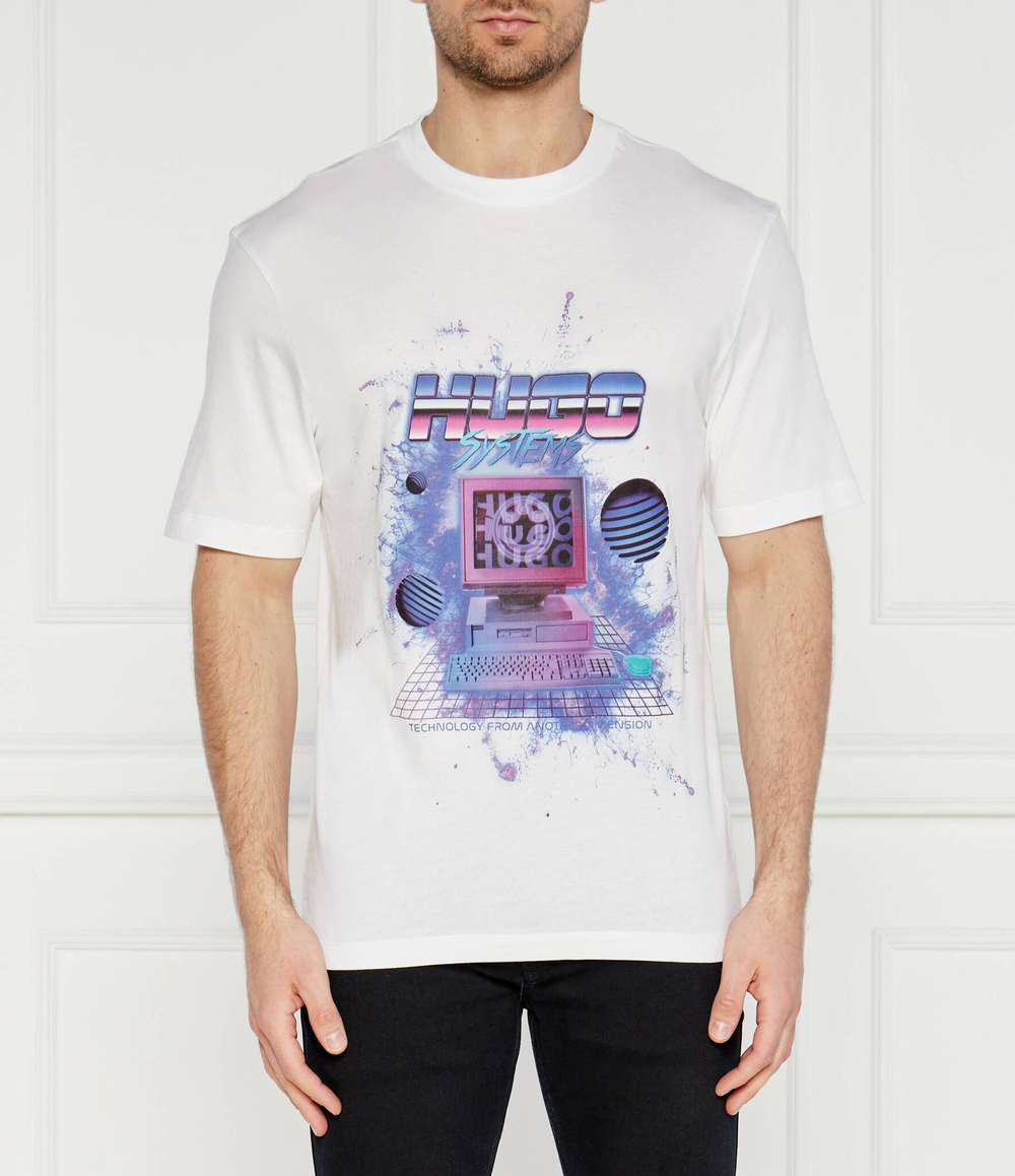 Футболка Naradie Hugo Blue - белый(50519048)