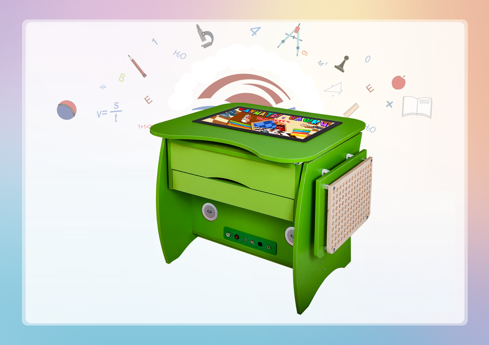 Интерактивный логопедический стол-парта Logo Blitz Лого Блиц из серии Кисельковое царство