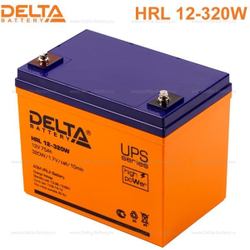 Аккумуляторная батарея Delta HRL 12-320W (12V / 75Ah)