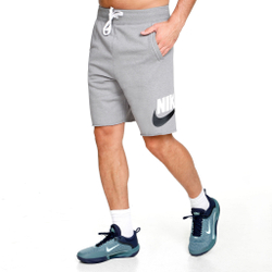 Мужские теннисные шорты Nike Sportswear Club French Terry Alumni Shorts Men - Lightgrey