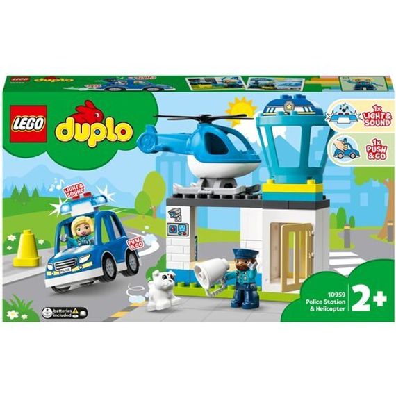 Lego konstruktor Police Station &amp; Helicopter