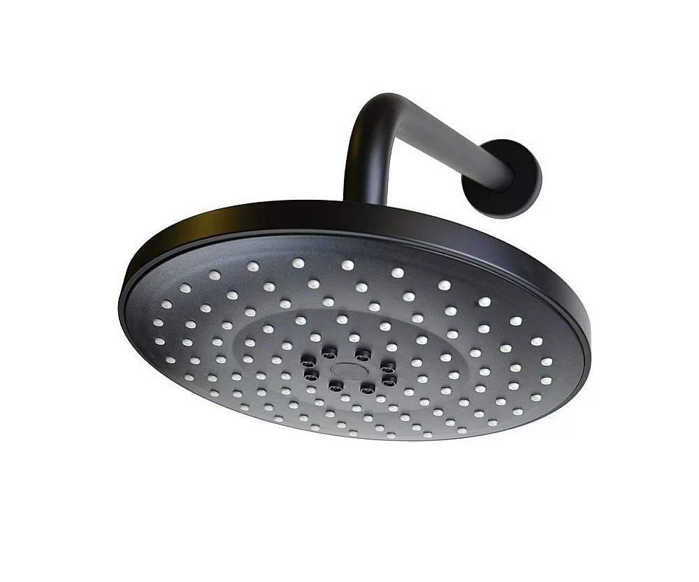 Душевая система Bronze De Luxe SCANDI 14582B черный матовый