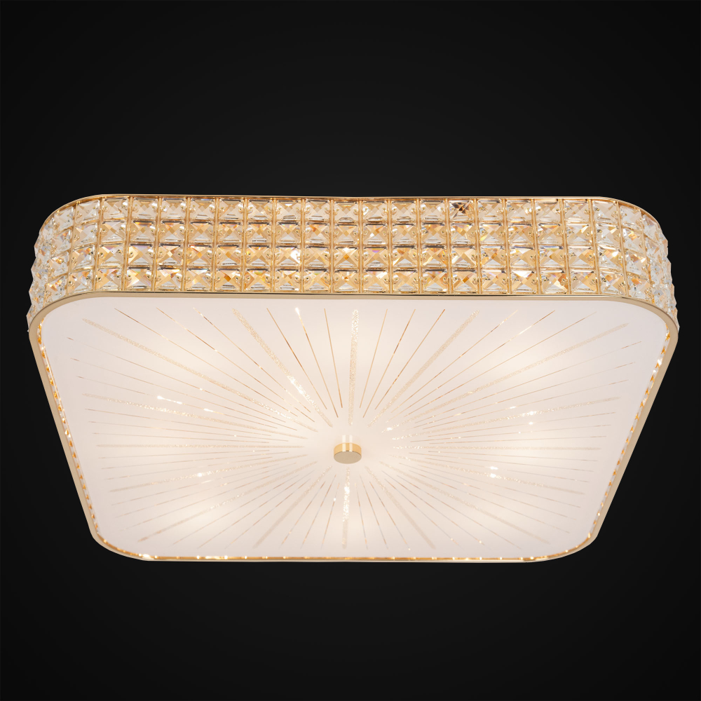 Citilux Портал CL324202 Люстра хрустальная Золото