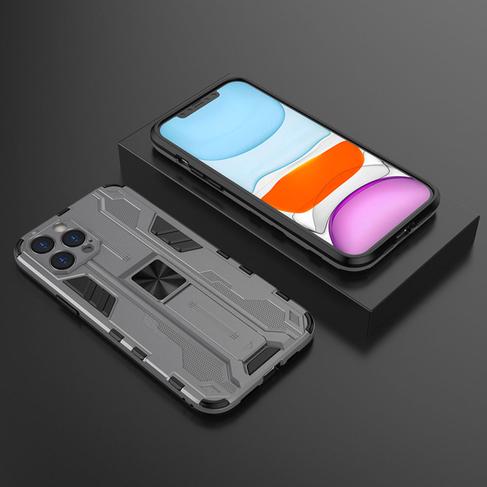Противоударный чехол с подставкой Transformer для iPhone 12 Pro