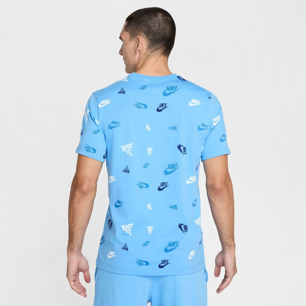 Футболка мужская NIKE M NSW TEE 12MO AOP SP25