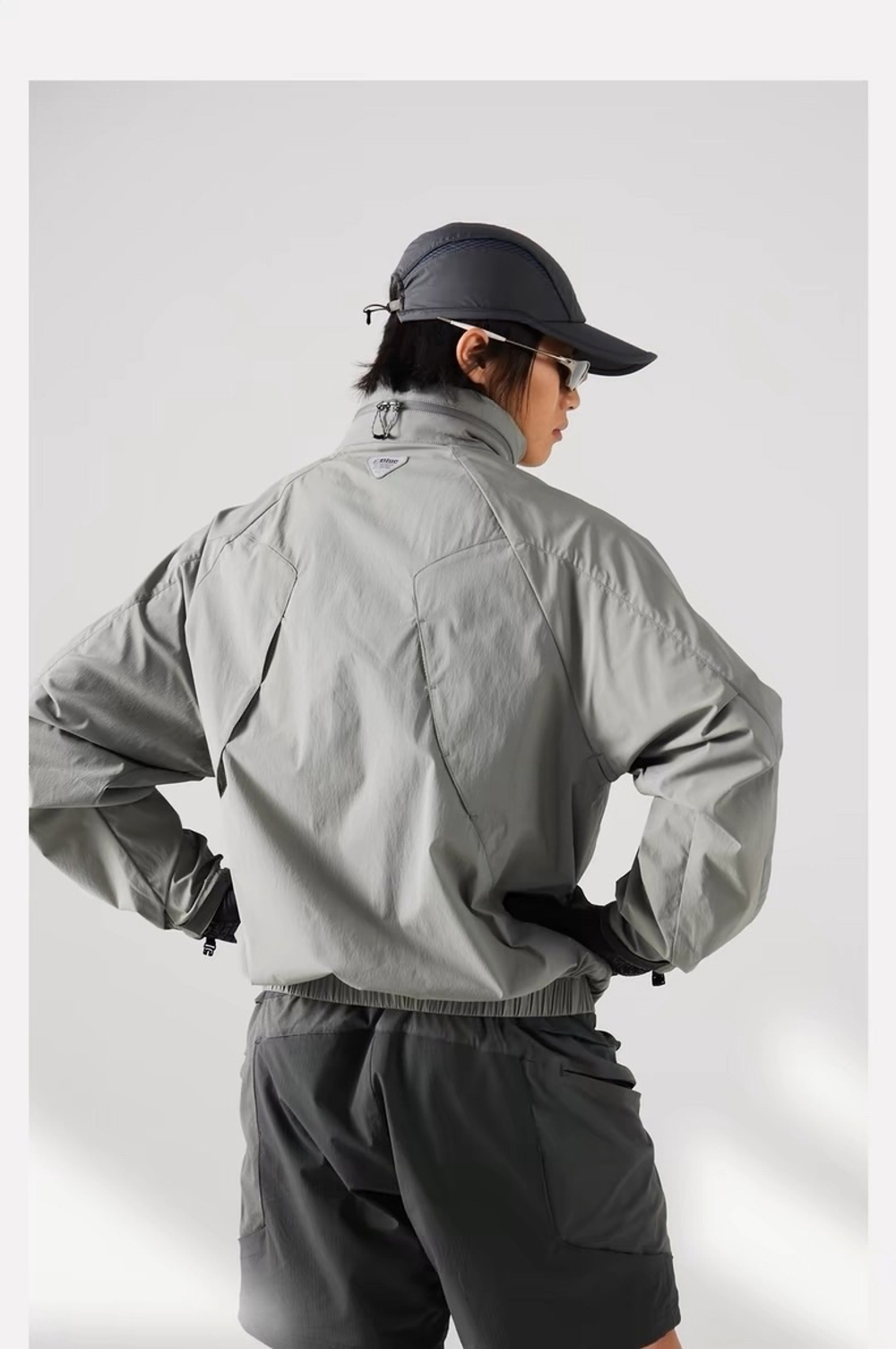 Куртка Nothomme Geometric Structure Hidden Hood Jacket