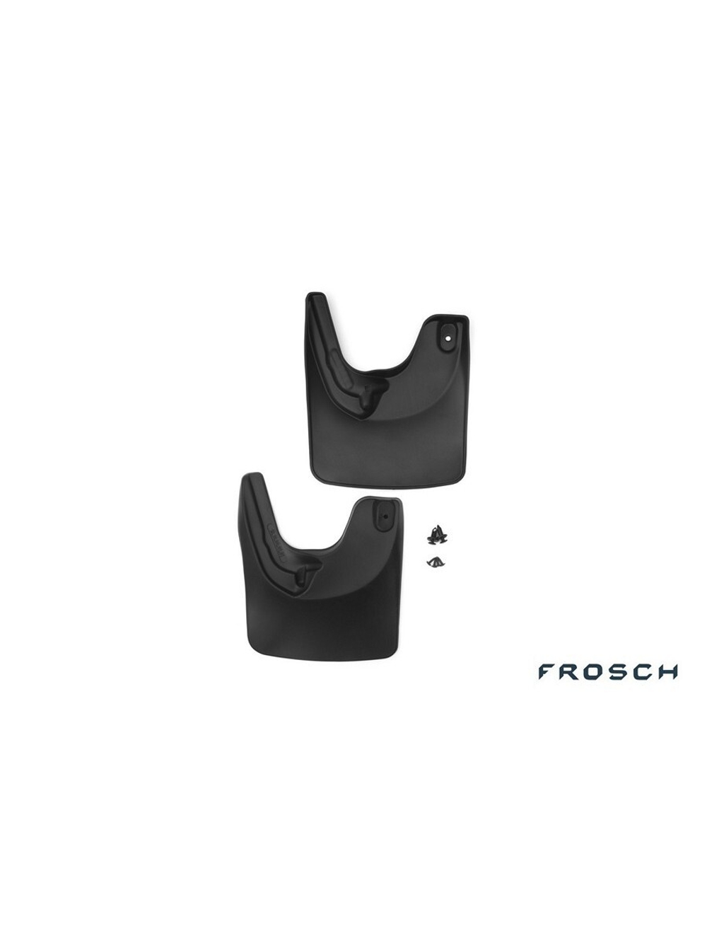 Брызговики задние FIAT Ducato 2000-2012 фургон 2 шт. (optimum) в коробке  FROSCH.15.10.E18