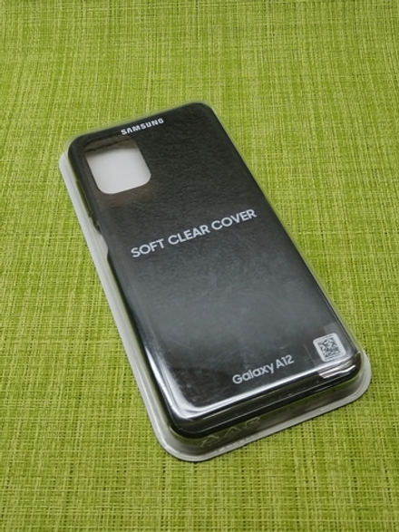 Samsung Galaxy A12 (SM-A125F)  / Чехол (накладка-бампер) (черный) (ORIG)