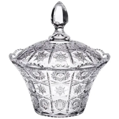 Конфетница muza crystal 17*17*20 см.