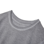 Slim Fit TSHRT GMD Vintage Effect Light Grey