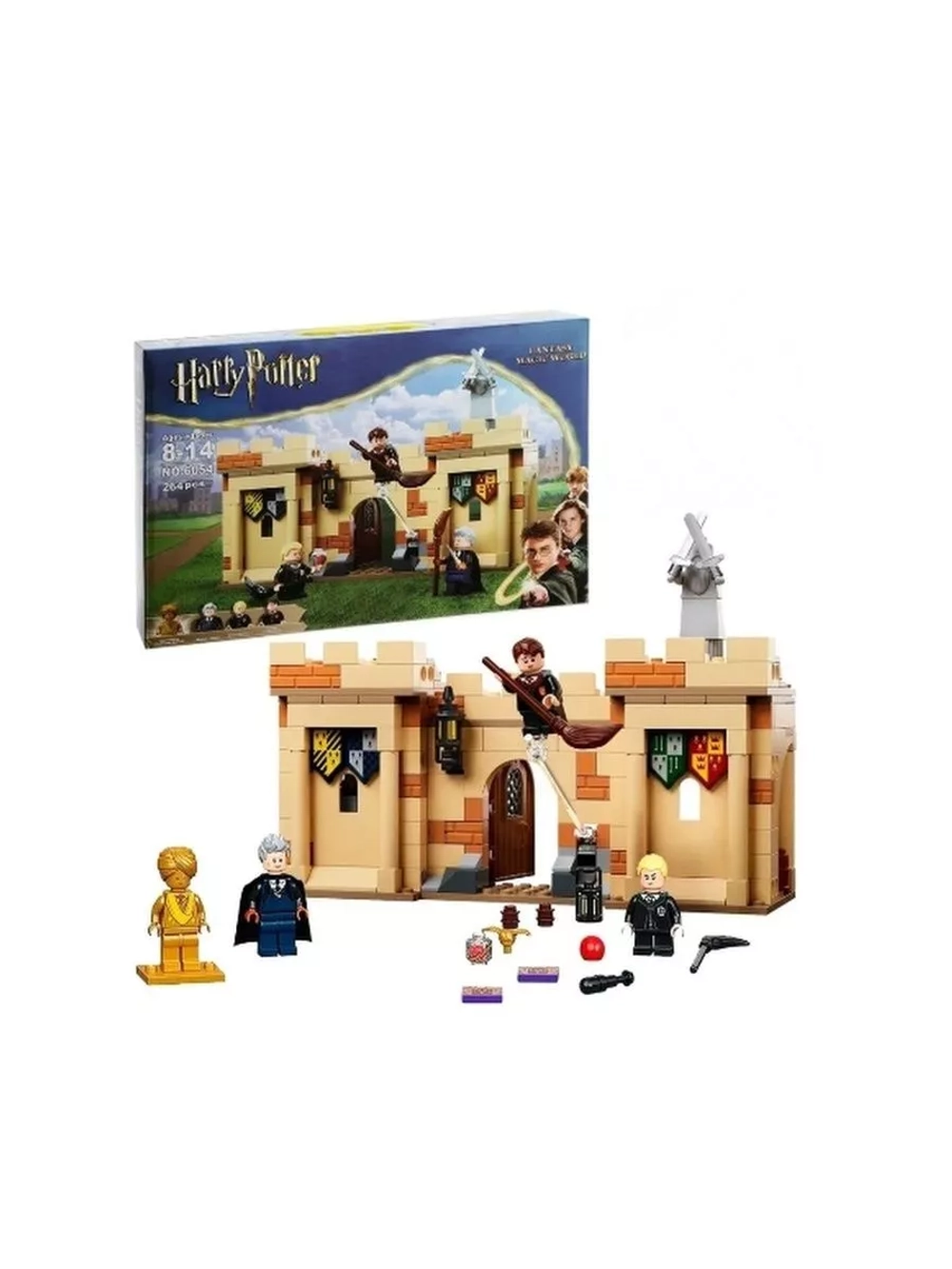 Конструктор Lepin Гарри Поттер Хогвартс: первый урок полётов
