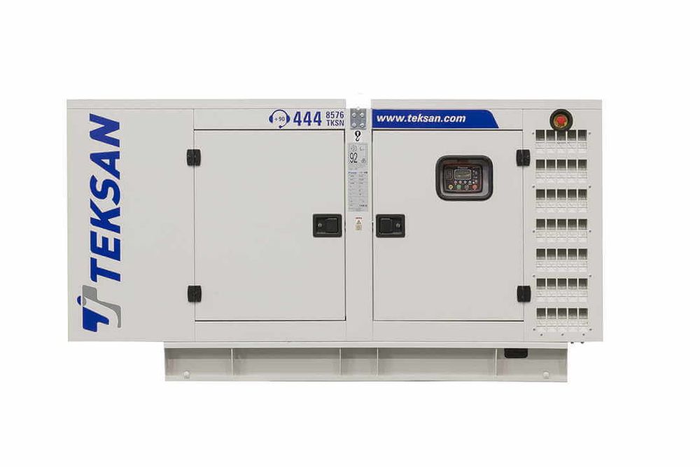 Дизельный генератор Teksan TJ73BD5C в кожухе с АВР