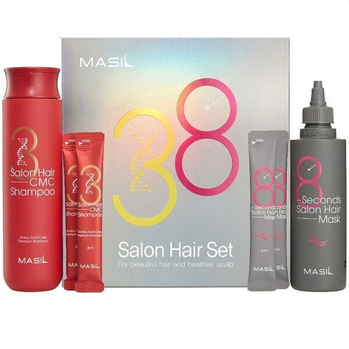 Набор для домашнего ухода "Салонный эффект" Masil Salon Hair 38 Set