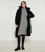 Хлопковое платье C_Fagdassy BOSS ORANGE - серый(50525127)