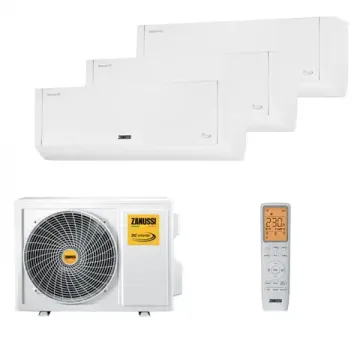 Мультисплит система на 3 комнаты Zanussi ZACS/I-09 HB-WHITE FMI2/N8/In x 3 / ZACO/I-27 H3 FMI2/N8/Out