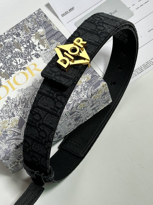 Двухсторонний ремень Christian Dior