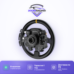 MOZA Racing CS Pro — руль для симрейсинга с дисплеем 2.99" и карбоном — крупный план