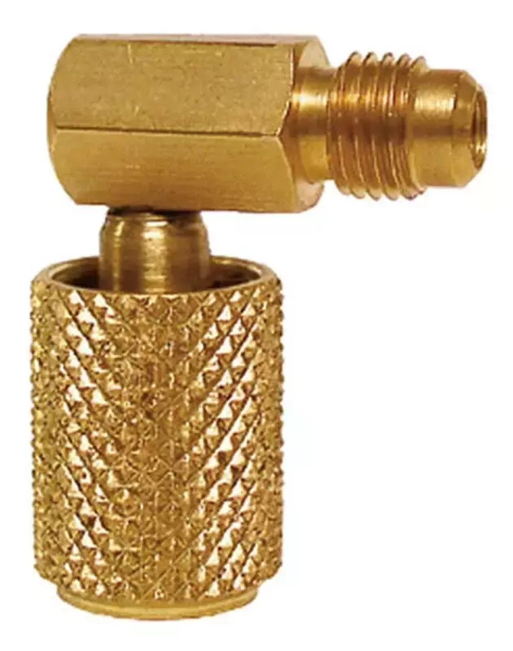 Адаптер CPS AB90 с клапаном против утечек (угловой, гайка 1/4" x 1/4" штуцер)