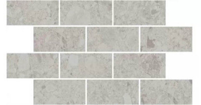 Декор Чеппо ди Гре мозаичный серый светлый матовый обрезной (DD605820\MM)