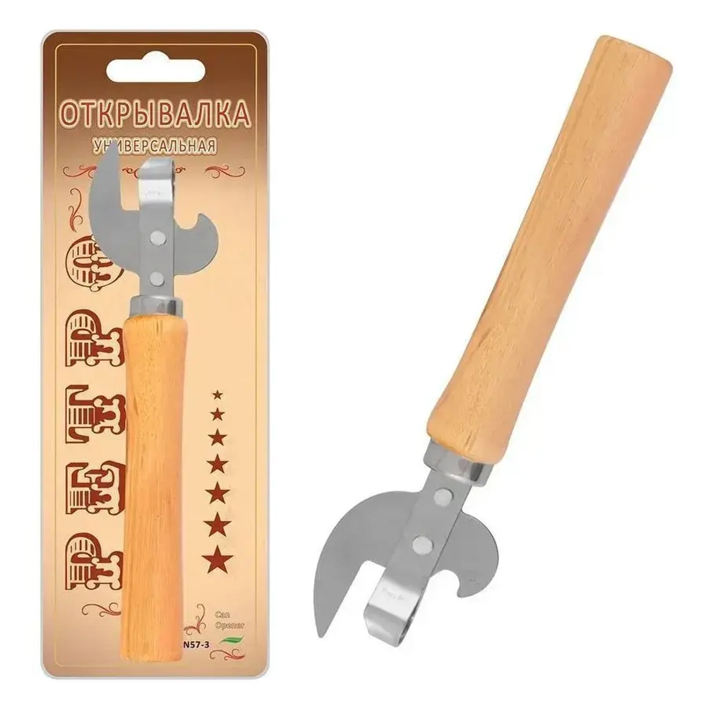 Открывалка универс. Ретро упак. 68.11 (ручной консервный нож)