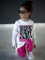 Белый костюм для девочки